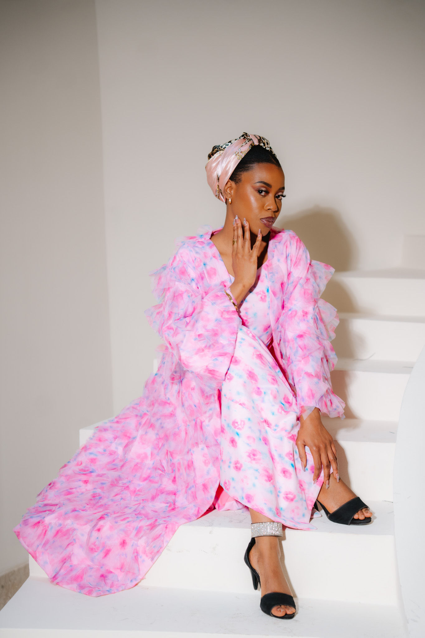 MLK Couture Pink Gown Dress