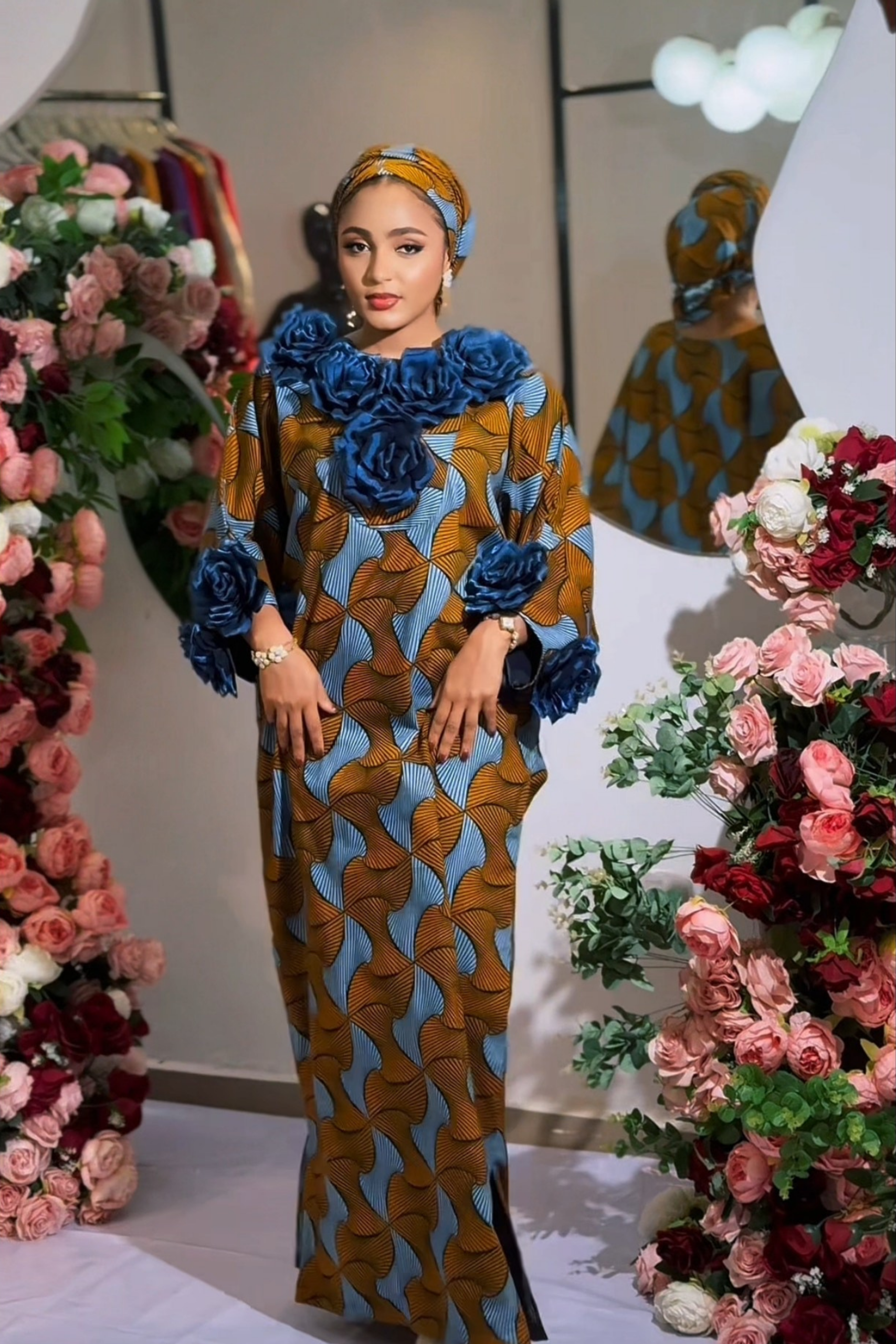 VLISCO BOUBOU FLORALS